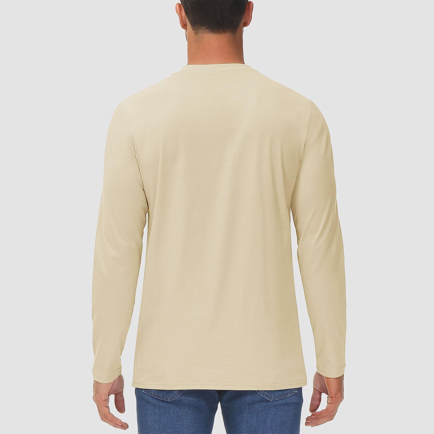 Men’s Crew Neck Cotton T-Shirt with Chest Pocket – Breathable Everyday Essential