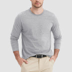 Men’s Classic Crew Neck Cotton T-Shirt – Soft Breathable Everyday Essential