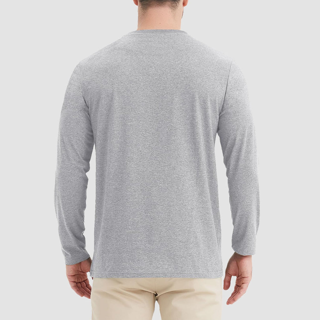 Men’s Classic Crew Neck Cotton T-Shirt – Soft Breathable Everyday Essential
