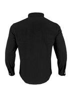 Men’s Cotton Linen Lace Up Henley Shirt – Long Sleeve Band Collar Relaxed Fit Casual Buttonless Vintage Top
