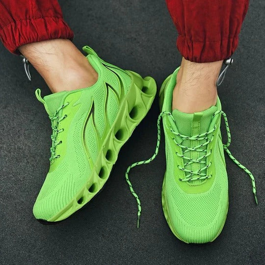 Men's Supportive Walking and Running Shoes with Lightweight Cushion