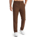 Men’s Stretch Golf Pants Quick Dry Water-Resistant Straight Fit Work & Casual Dress Pants – Lightweight Performance Trousers