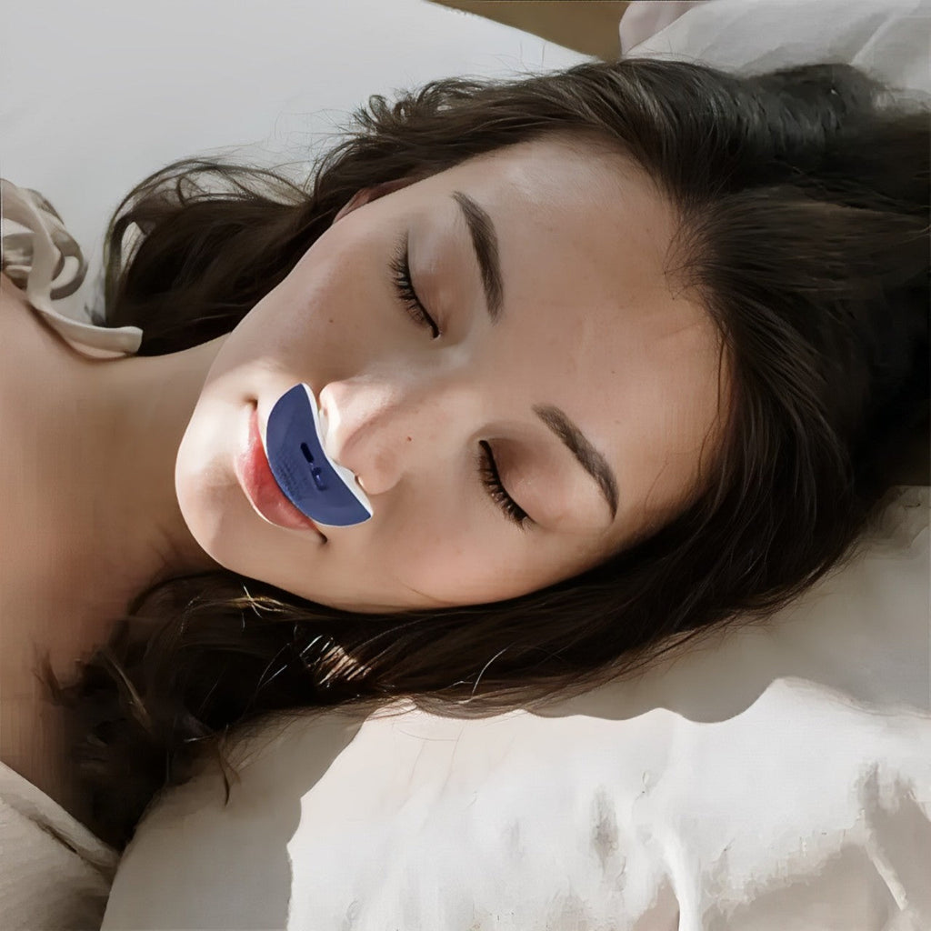 Compact Nasal Breathing Aid for Night Travel