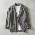 Milan Linen Jacket for Men – Lightweight Tailored Linen Blend Blazer