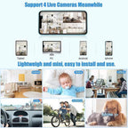 Palm Size Security Camera with Sound