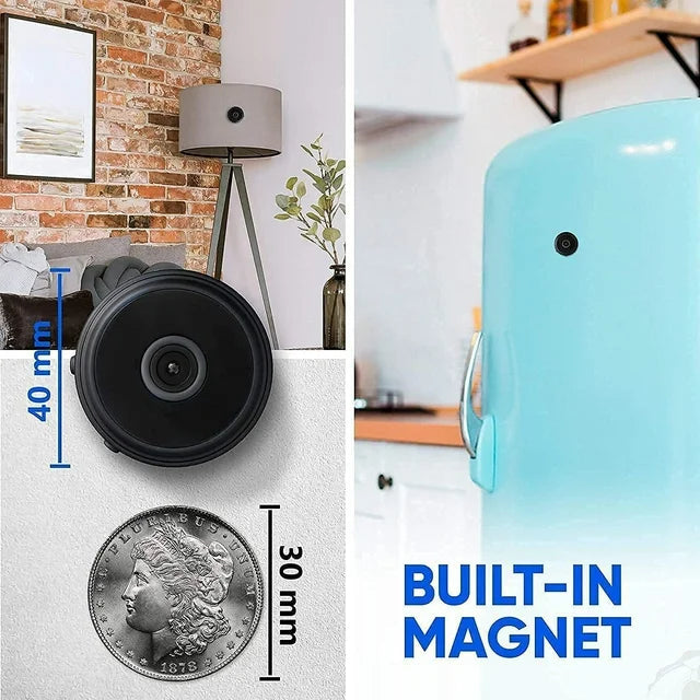 Palm Size Security Camera with Sound