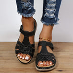 Orthopedic Sandals for Women with Contoured Insole and Adjustable Straps
