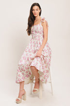 Women’s Dress with Corset Waist & Full Skirt