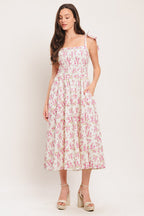 Women’s Dress with Corset Waist & Full Skirt
