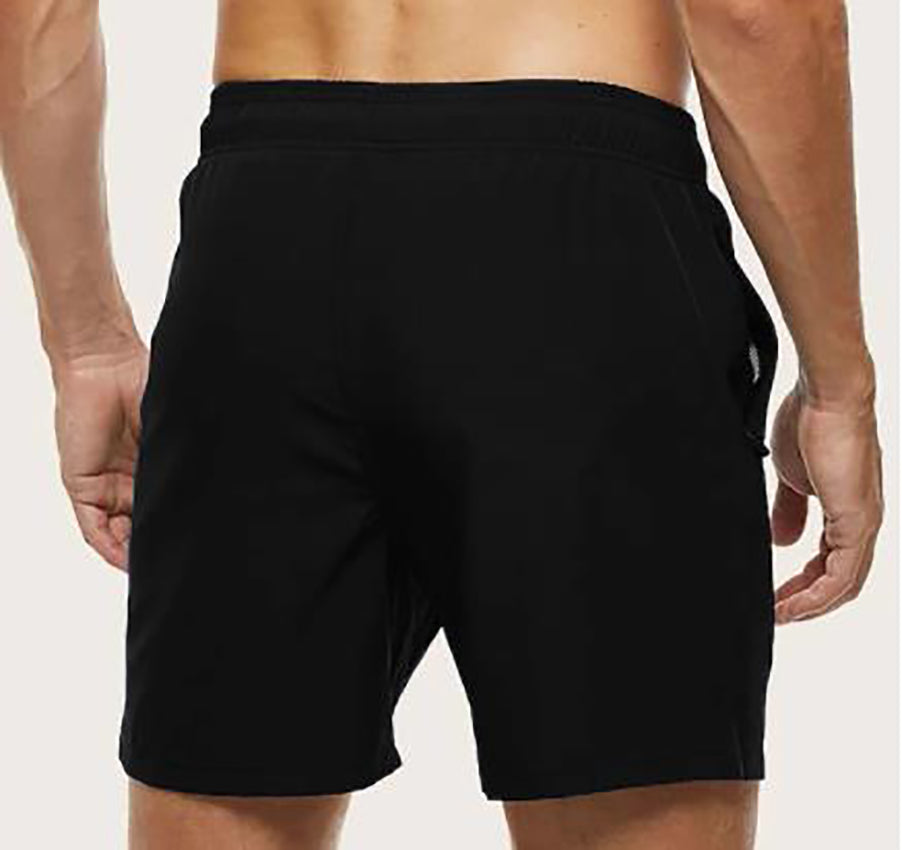 Men’s Quick-Dry Swim Trunks — Lightweight Beach Shorts with Elastic Waist Drawstring Summer Swimwear