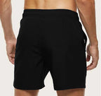 Men’s Quick-Dry Swim Trunks — Lightweight Beach Shorts with Elastic Waist Drawstring Summer Swimwear
