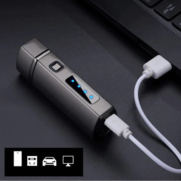 USB Rechargeable Torch Lighter for Outdoors