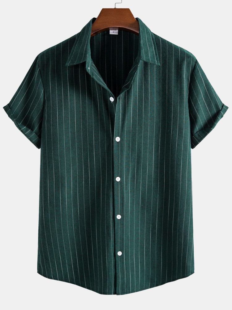 Men’s Cotton Blend Shirt – Soft Everyday Essential