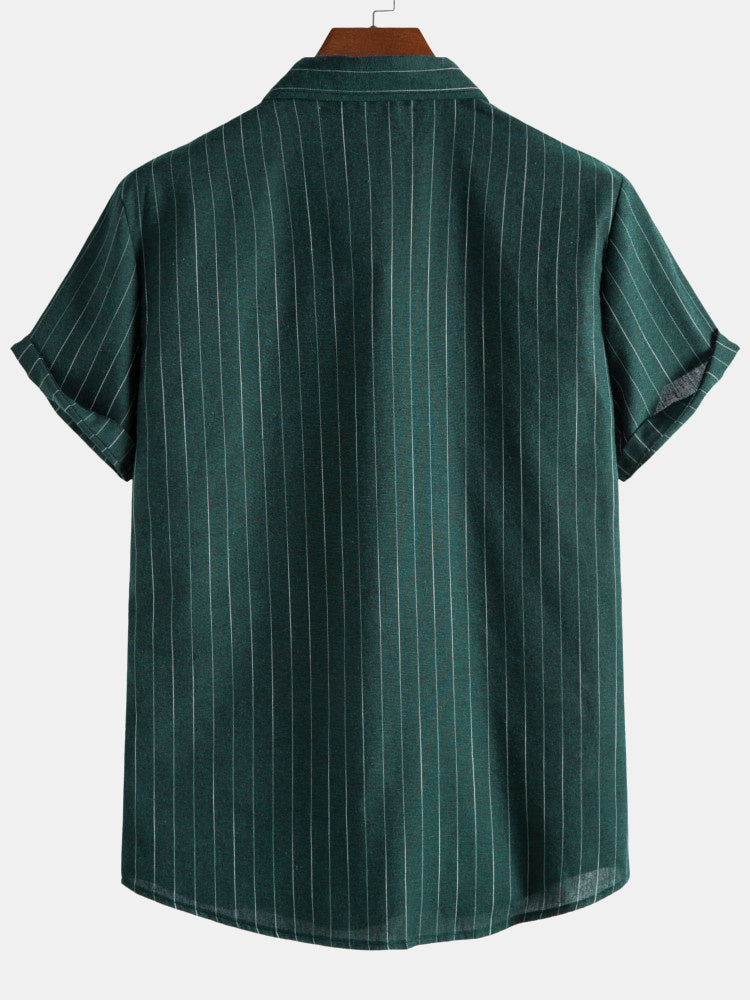 Men’s Cotton Blend Shirt – Soft Everyday Essential