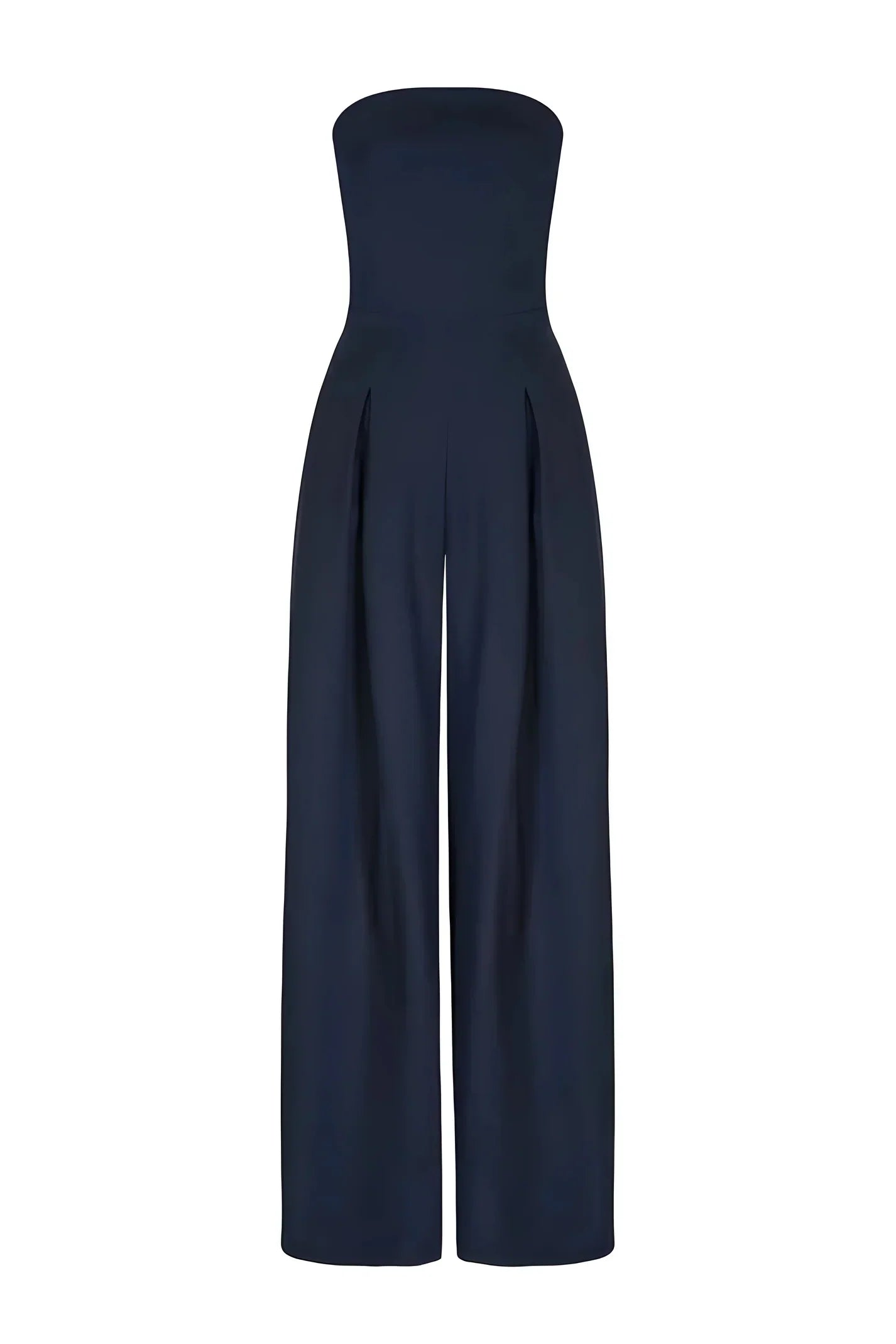 Women’s Strapless Elegant Jumpsuit – Formal Event One-Piece Outfit for Weddings, Cocktail Parties & Evening Wear