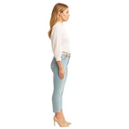 Women’s Cotton Ruffle Collar Bishop Sleeve Blouse – Elegant Long Sleeve Button Down Shirt for Work, Brunch & Smart Casual Outfits
