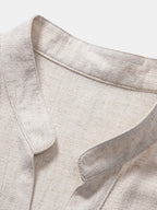 Women’s Linen Rayon Blend Regular Fit Shirt Lightweight Breathable Casual Long Sleeve Button Down Everyday Smart Office Comfortable Soft Top