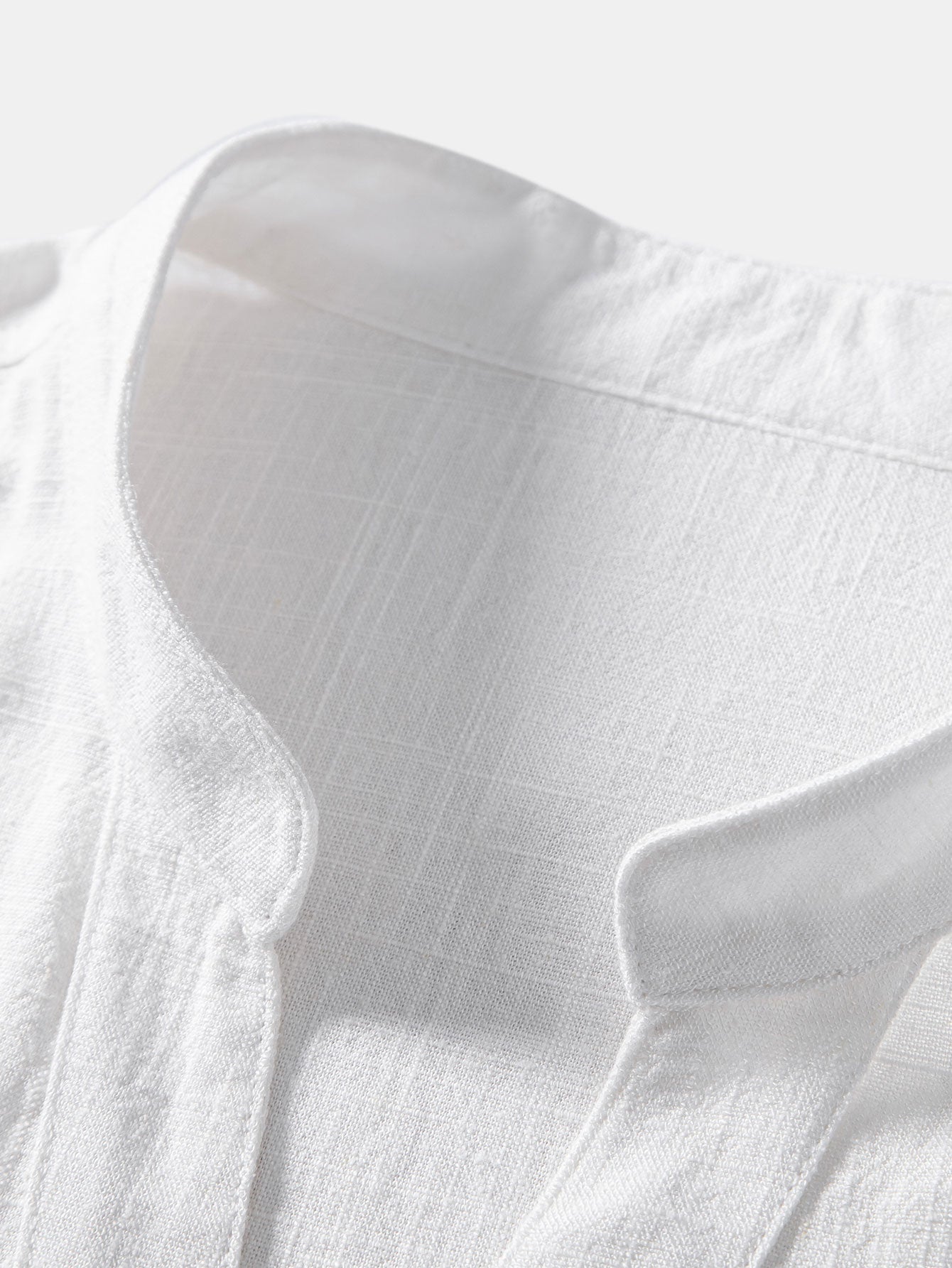 Men’s Linen Blend Shirt – Breathable Rayon Casual Regular Fit Lightweight Summer Button-Up Shirt