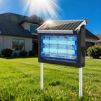 Portable Solar Bug Zapper Outdoor Mosquito Trap 3500 sq ft