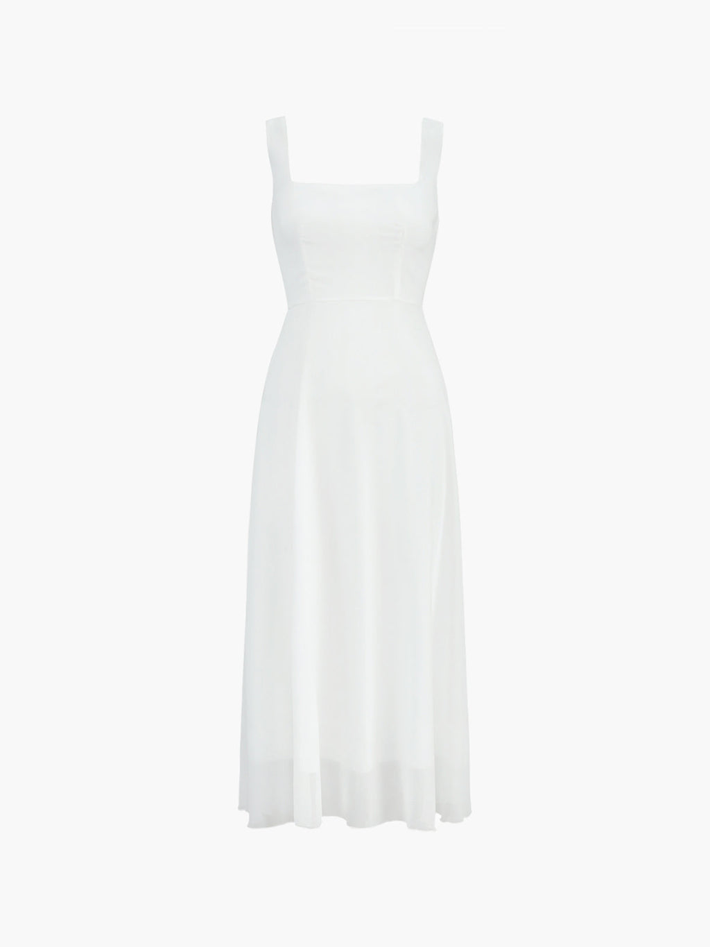 Women’s Elegant Square Neck Sleeveless Maxi Dress – Lightweight Woven Formal Vacation & Occasion Dress