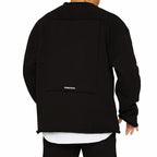 Men’s Sport Training Suit Set — Matching Gym Top & Shorts Activewear Set with Bold Patch Design