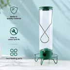 Weight Activated Hanging Bird Feeder