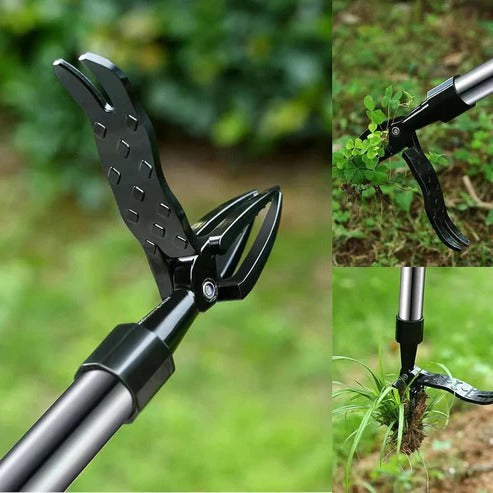 Ergonomic Long Handle Weed Puller Tool