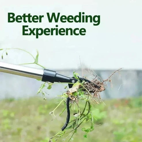 Ergonomic Long Handle Weed Puller Tool