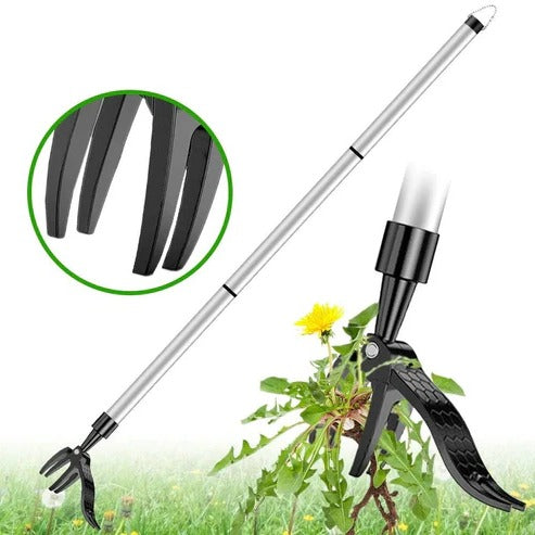Ergonomic Long Handle Weed Puller Tool