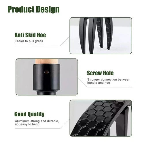 Ergonomic Long Handle Weed Puller Tool