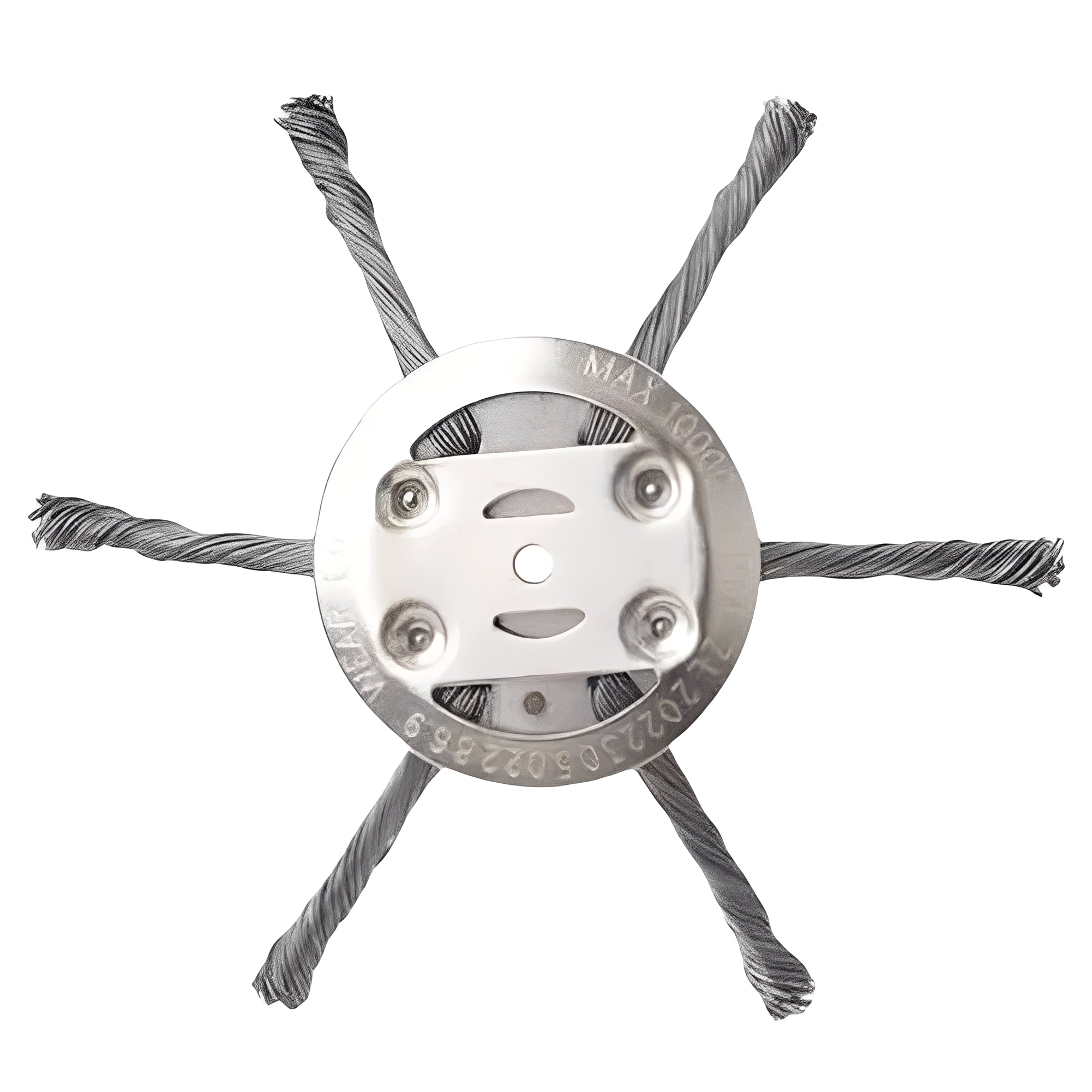Steel Wire Trimmer Head for Surface Cleanup