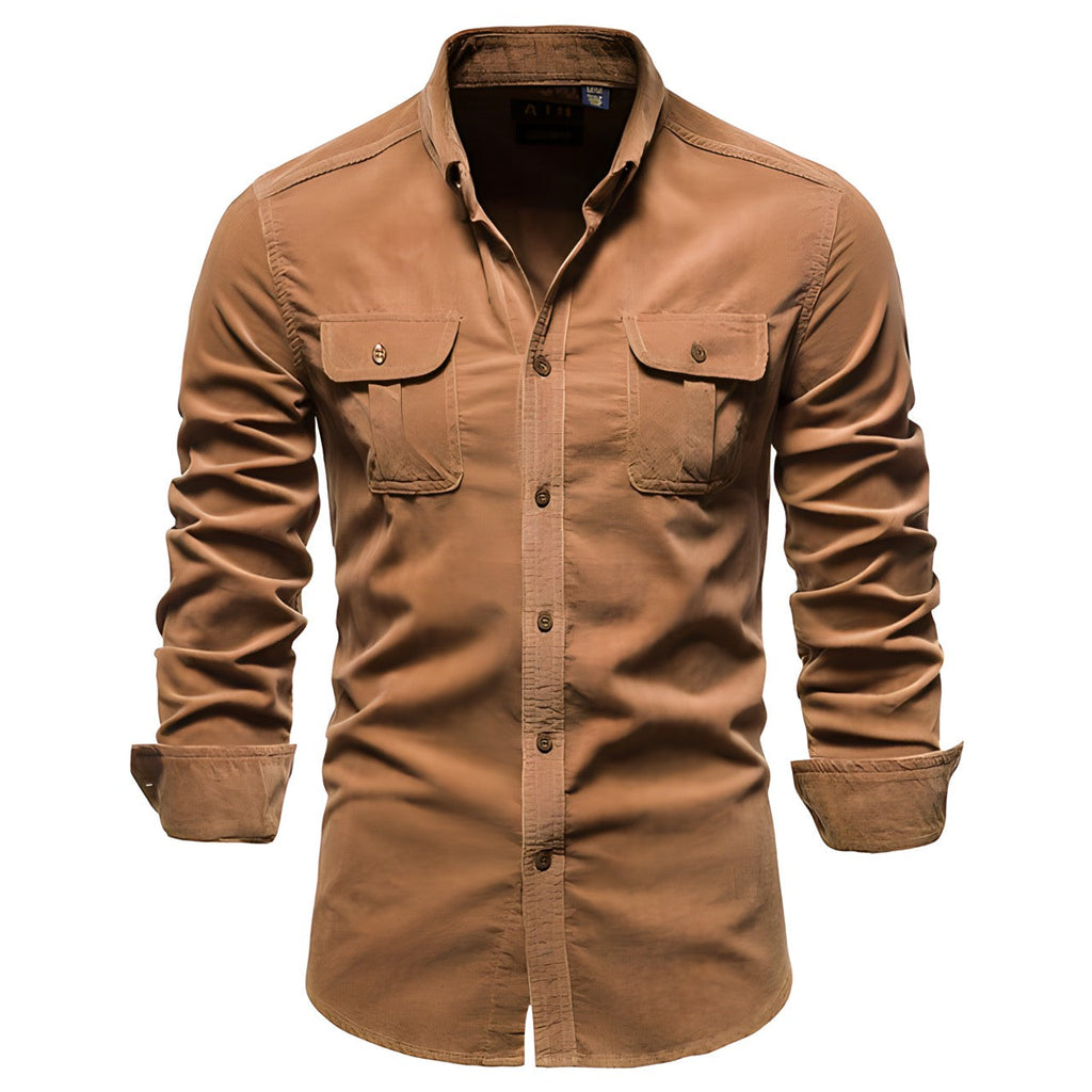 Men’s Casual Button-Up Shirt – Stylish Everyday Comfort Fit Shirt