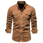Men’s Casual Button-Up Shirt – Stylish Everyday Comfort Fit Shirt