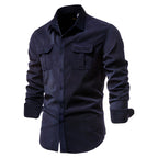 Men’s Casual Button-Up Shirt – Stylish Everyday Comfort Fit Shirt