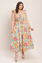 Women's Dress with Sweetheart Neckline