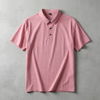 Portofino Ice Silk Polo for Men – Breathable Luxury Summer Short Sleeve Shirt