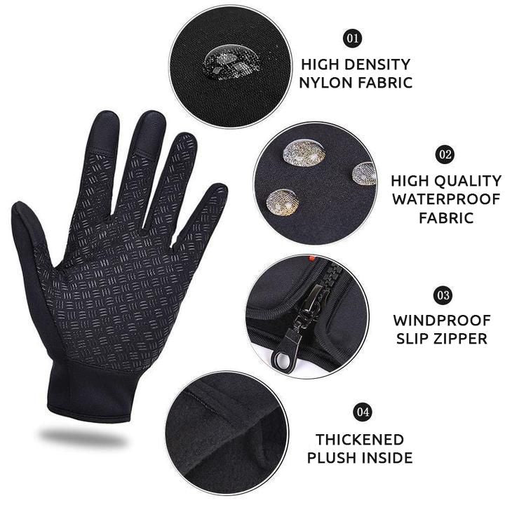 Thermal Cycling and Ski Gloves for Men and Women