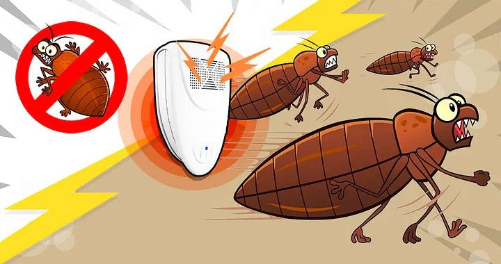 Plug In Ultrasonic Bedroom Pest Deterrent