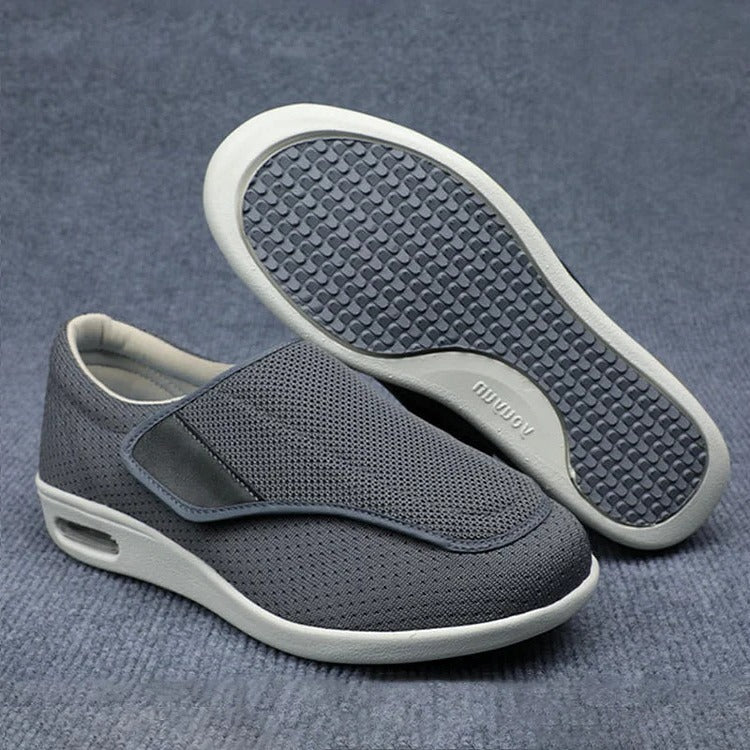 Adjustable Wide Shoes for Swollen Feet with Memory Foam Insole