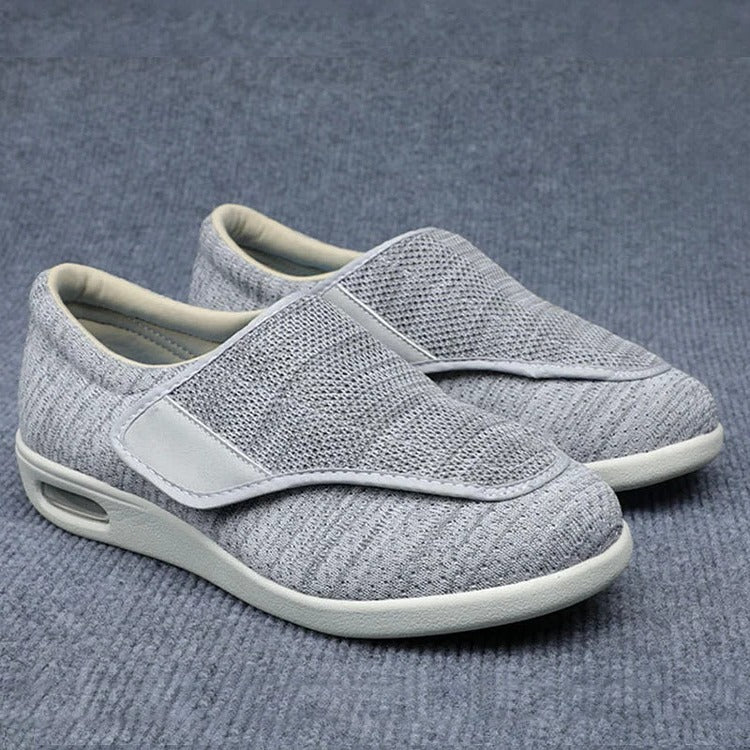 Adjustable Wide Shoes for Swollen Feet with Memory Foam Insole