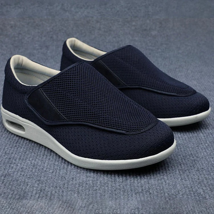 Adjustable Wide Shoes for Swollen Feet with Memory Foam Insole