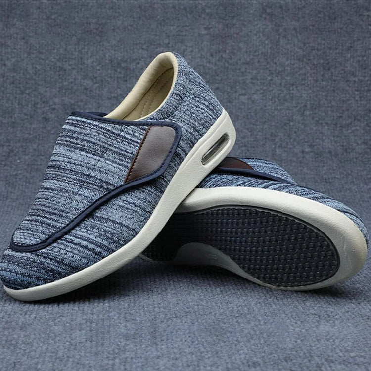 Adjustable Wide Shoes for Swollen Feet with Memory Foam Insole