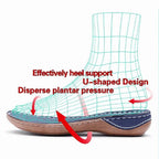 Women's Breathable Slip On Flats with Wide Toe Design