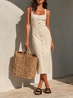 Women’s Elegant Ribbed Knit Two-Piece Lounge Set — Long Sleeve Top & Wide-Leg Pants, Soft Stretch Fabric