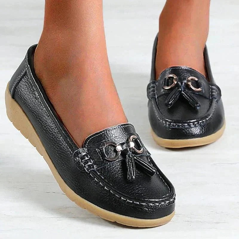 Womens Orthopedic Loafers with Comfort Footbed