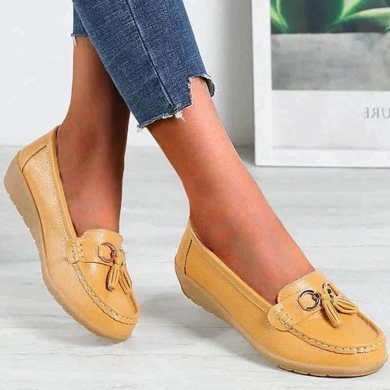 Womens Orthopedic Loafers with Comfort Footbed