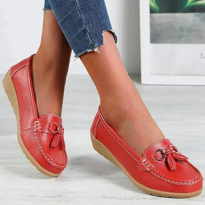 Womens Orthopedic Loafers with Comfort Footbed