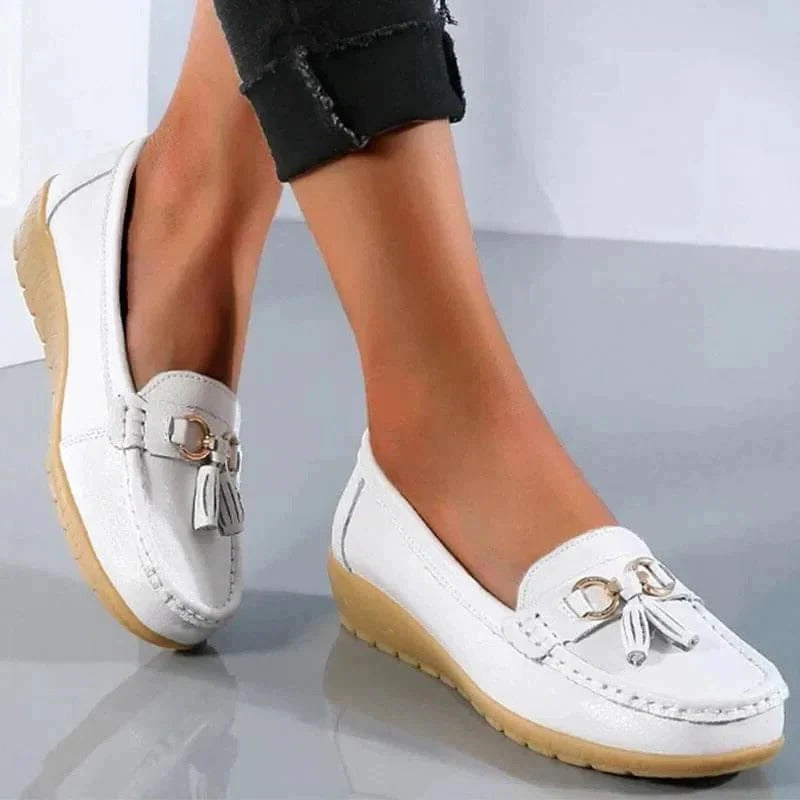 Womens Orthopedic Loafers with Comfort Footbed