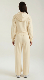 Yolanda Hoodie and Wide Leg Pants Set — Women’s 2 Piece Matching Loungewear Set Oversized Cozy Lounge Outfit