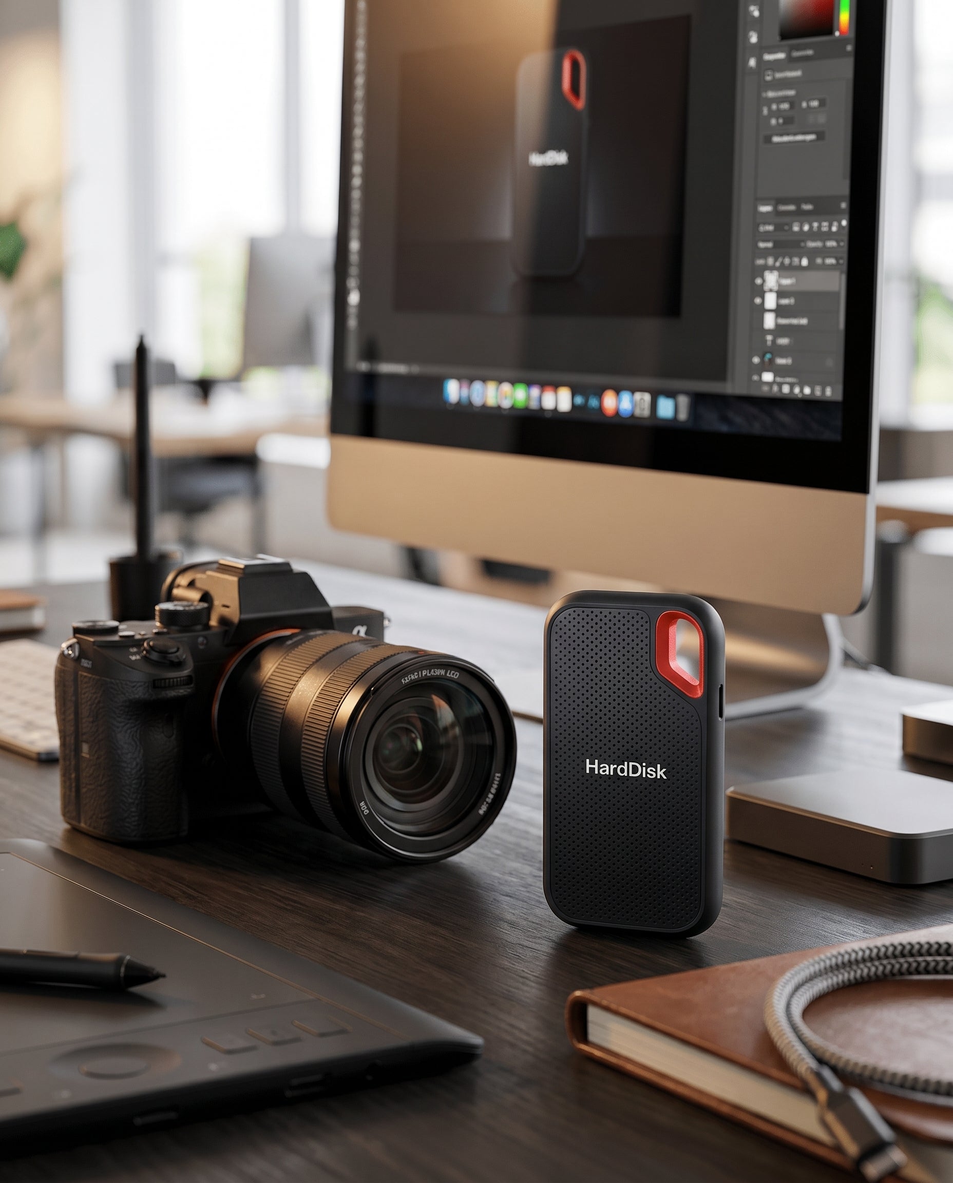 External Hard Drive Portable SSD USB C High Speed Storage